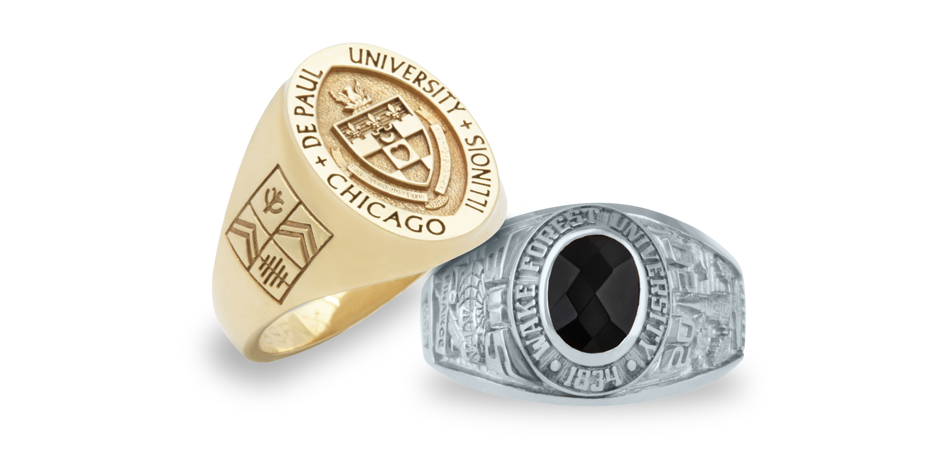 image of example University of West Florida rings