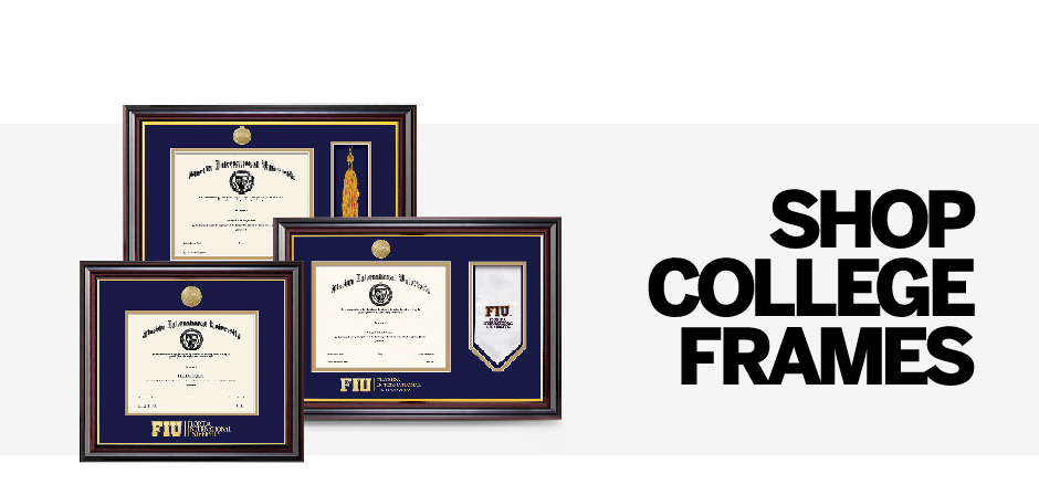 Shop College Frames at framingsuccess.com