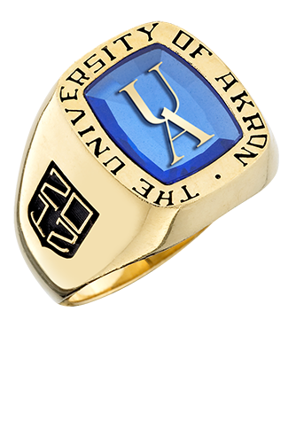 image of example University of Akron rings