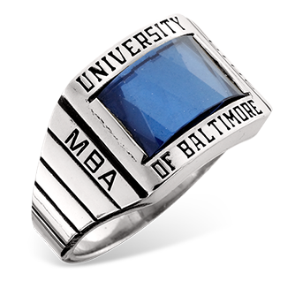 image of example University of Baltimore rings