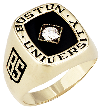image of example Boston University rings