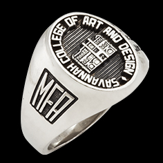 image of example Savannah College of Art and Design rings