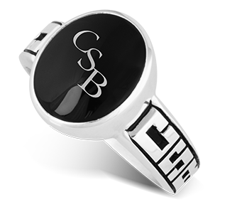 image of example College of Saint Benedict rings