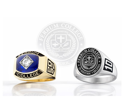 image of example Ferrum College rings