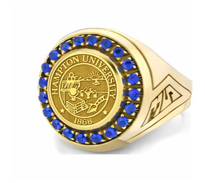 image of example Hampton University rings