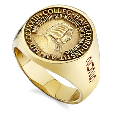 image of example Haverford College rings