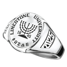 image of example Limestone University rings