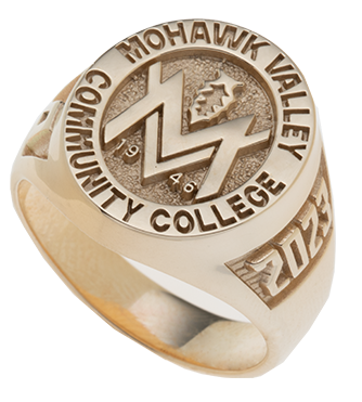 image of example Mohawk Valley Community College rings