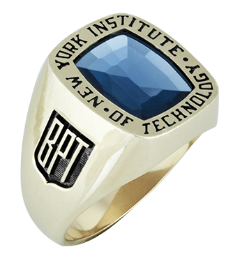 image of example New York Institute of Technology rings