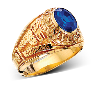 image of example Pace University rings