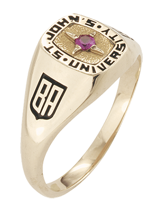 image of example St. John's University - New York rings