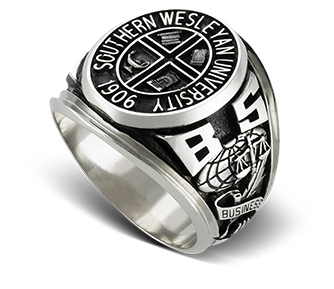 image of example Southern Wesleyan University rings