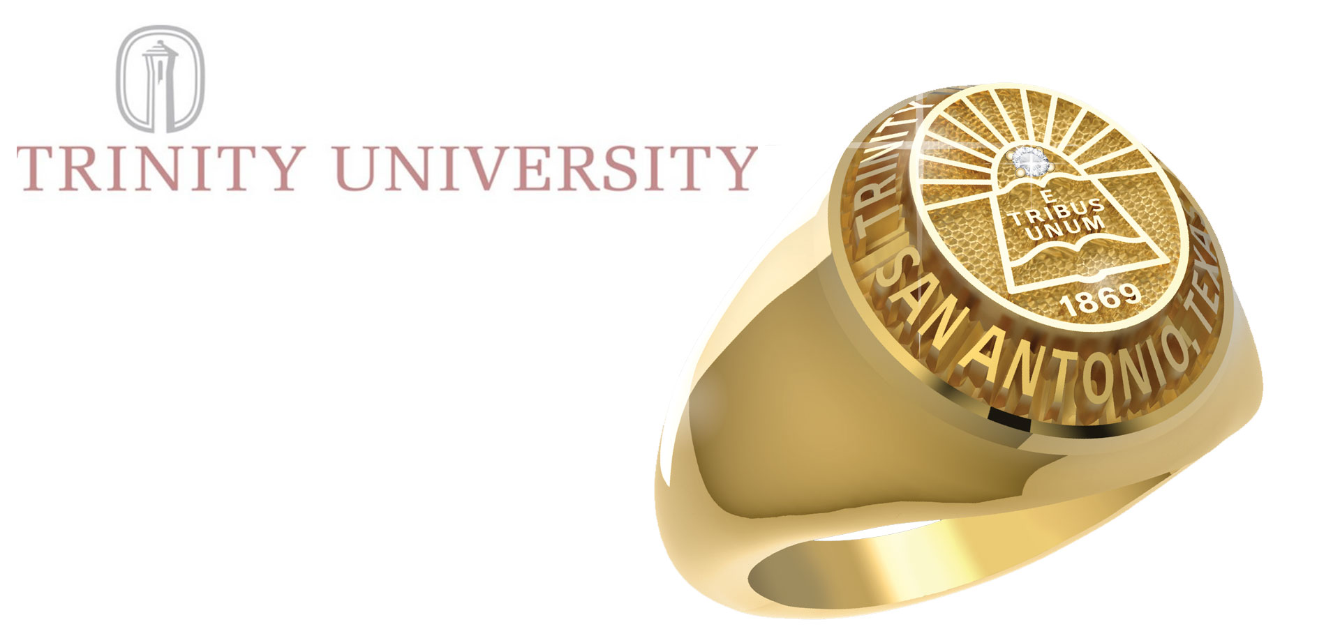 image of example Trinity University rings