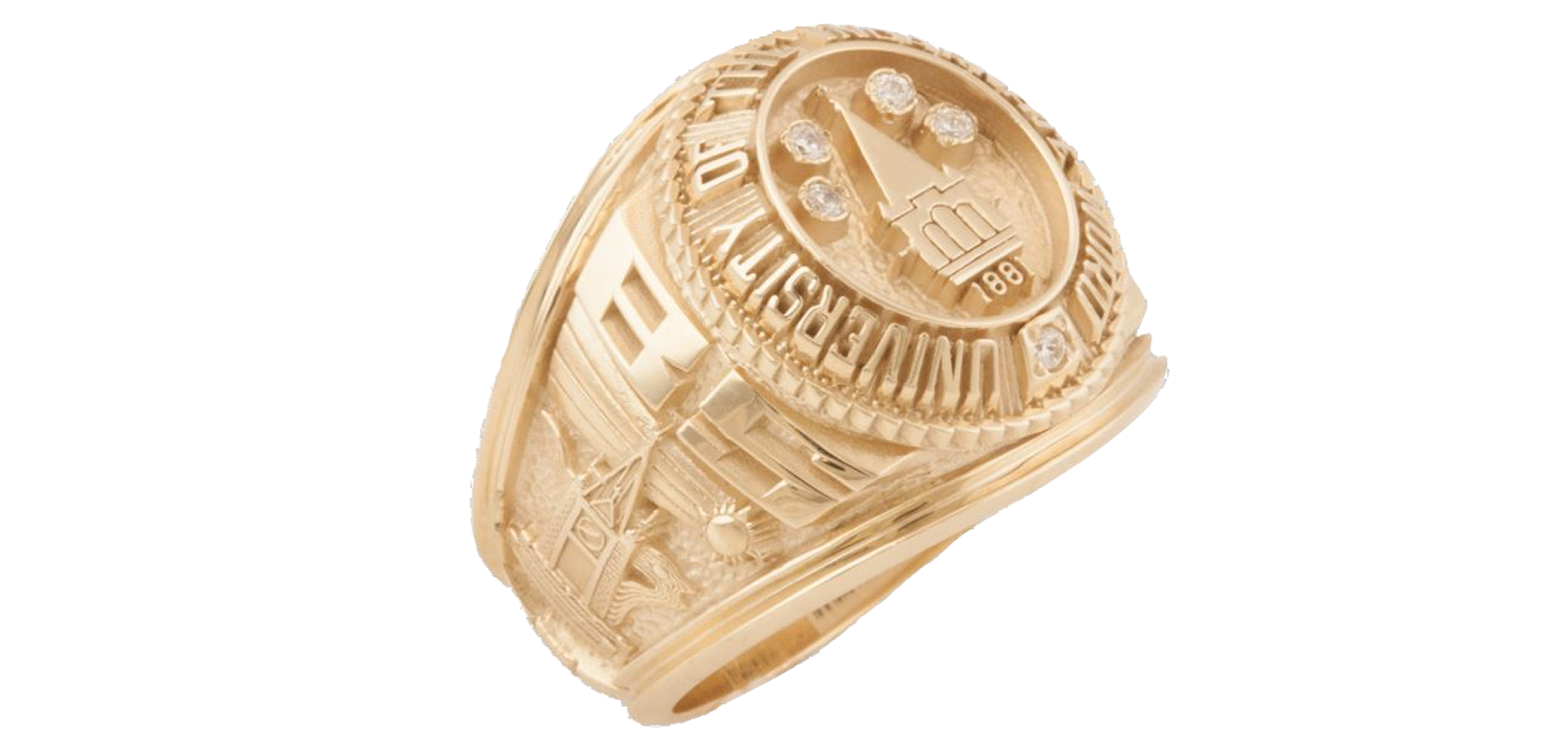 image of example University of the Incarnate Word  rings