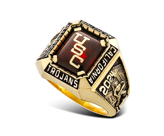 image of example University of Southern California rings