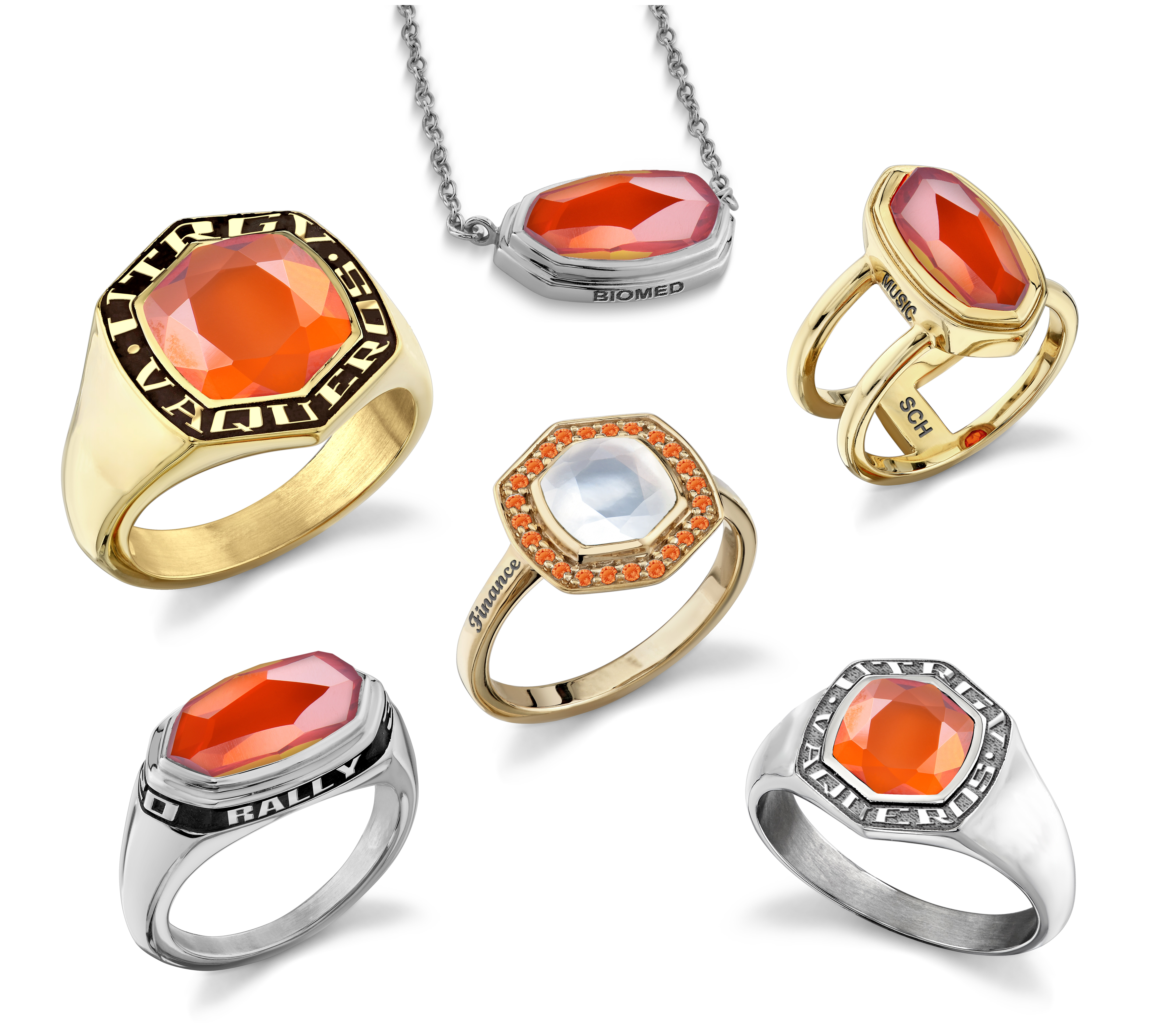 image of example The University of Texas Rio Grande Valley rings