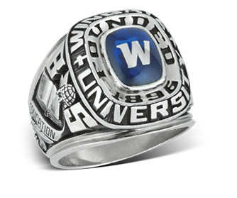 image of example Wingate University rings
