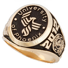 College Rings for the University of Phoenix by Herff Jones